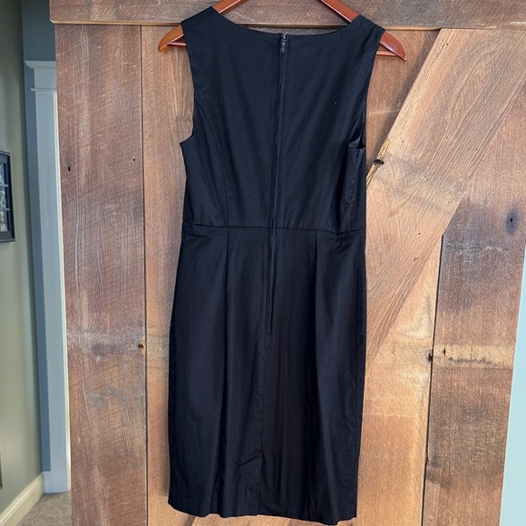 Maurices Black Midi Dress with Pink Lace Detail - Picture 3 of 3